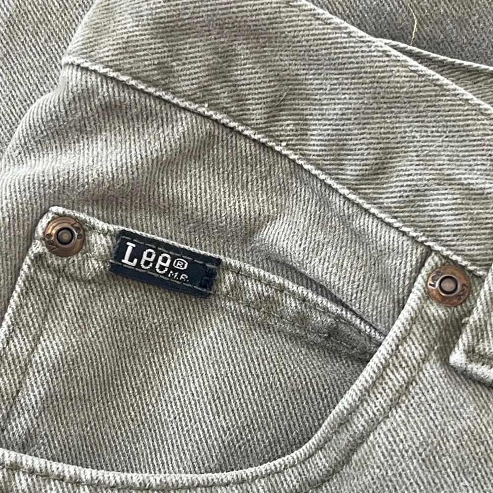 Vintage Lee Jeans Men's Relaxed Fit Cotton‎ Denim Pants Green tag 40x34